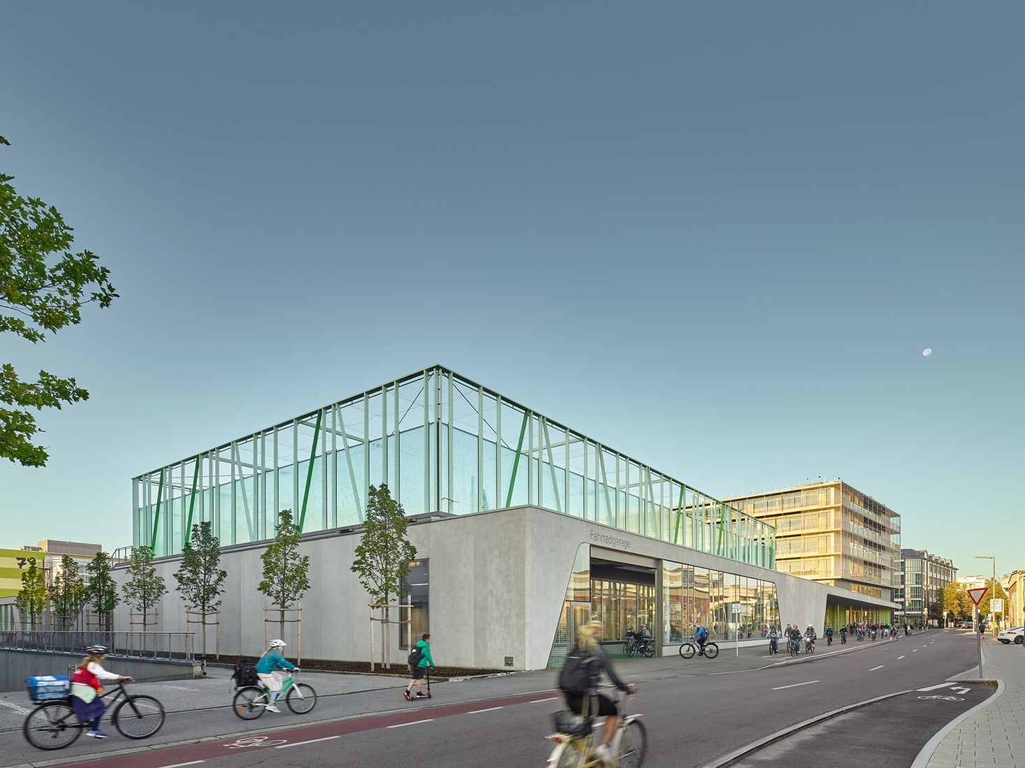 Municipal Thomas Mann High School by h4a Gessert + Randecker Architekten. Photograph by Zooey Braun.