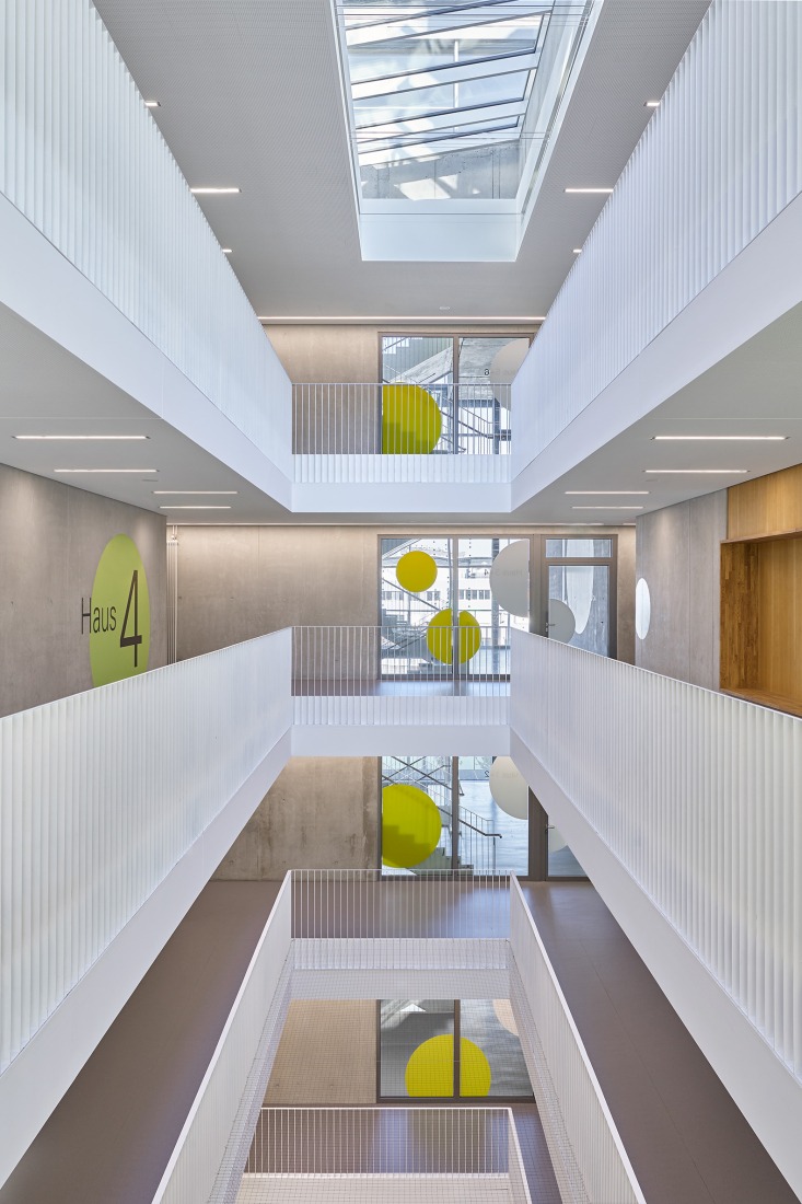 Municipal Thomas Mann High School by h4a Gessert + Randecker Architekten. Photograph by Zooey Braun.