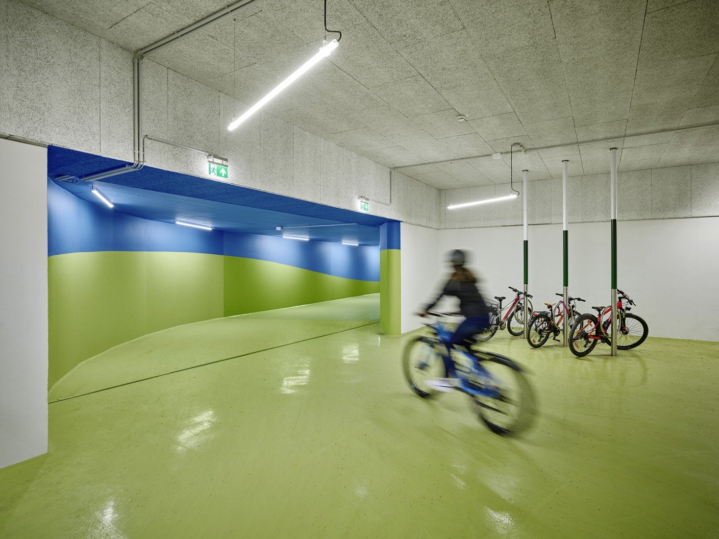 Municipal Thomas Mann High School by h4a Gessert + Randecker Architekten. Photograph by Olaf Becker.