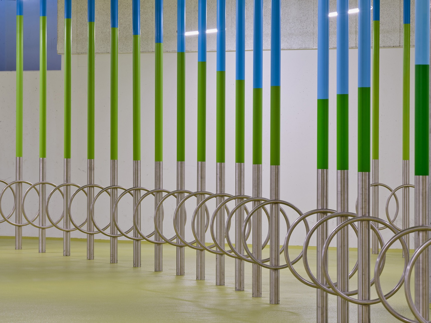 Municipal Thomas Mann High School by h4a Gessert + Randecker Architekten. Photograph by Richard Wett.