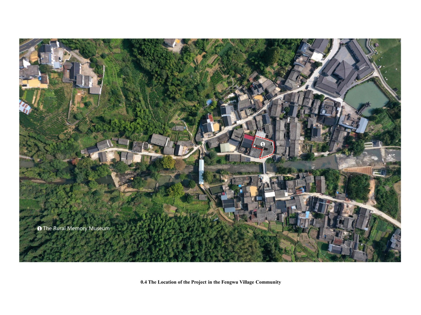 Site plan. FW JI· The Rural Memory Museum by IARA.
