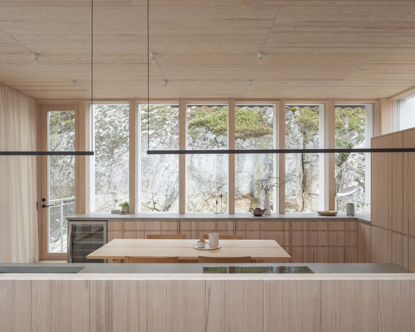 Ravine House by Kolman Boye architects. Photograph by Johan Dehlin.
