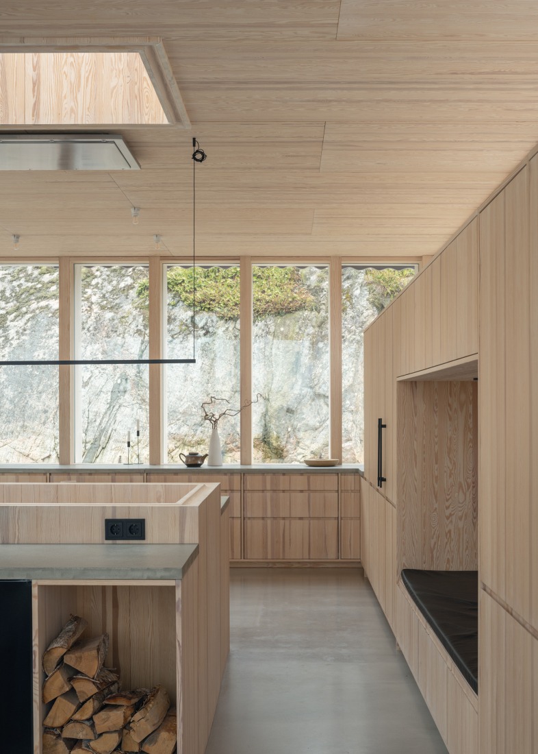 Ravine House by Kolman Boye architects. Photograph by Johan Dehlin.