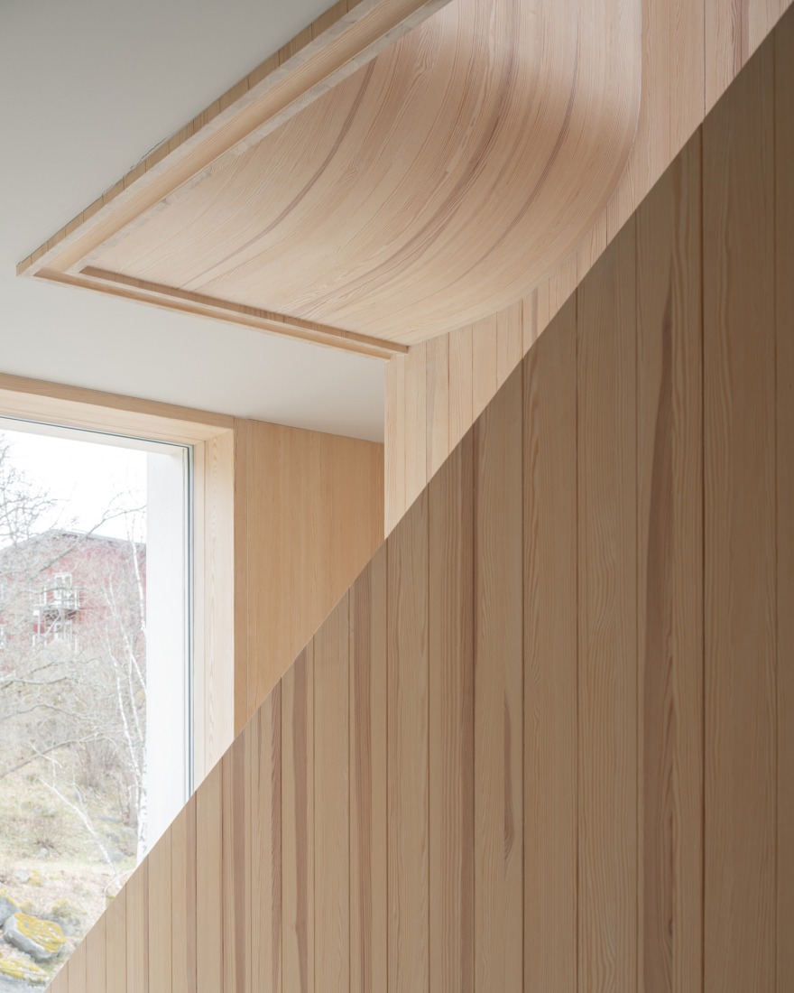 Ravine House by Kolman Boye architects. Photograph by Johan Dehlin.