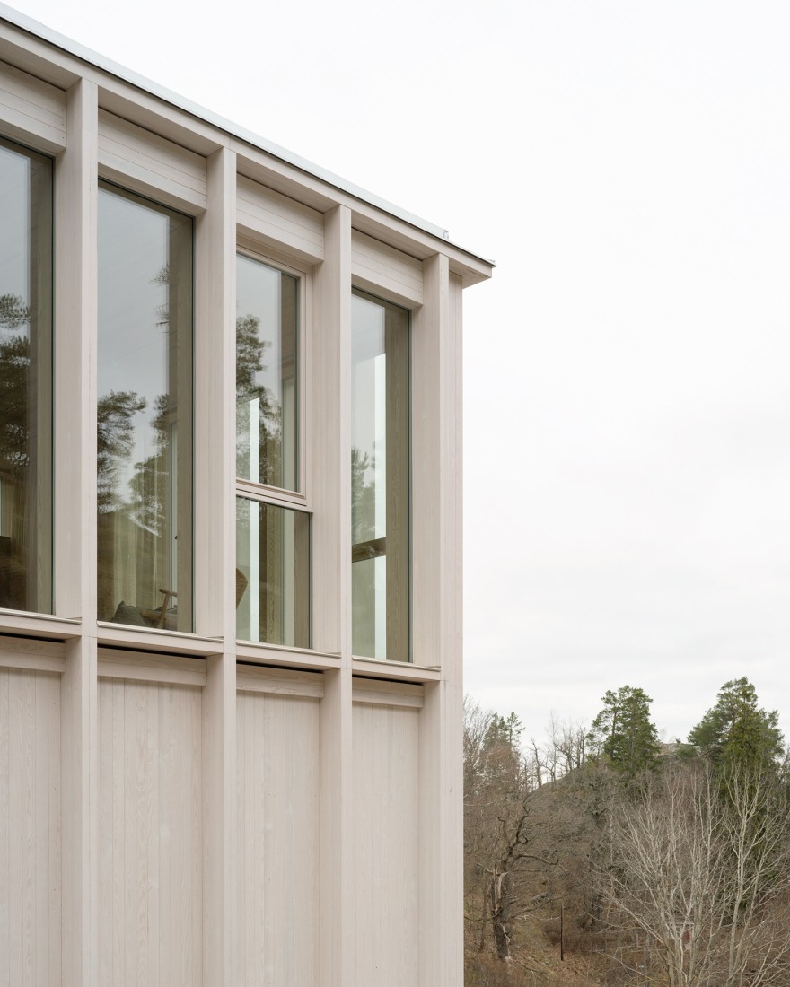 Ravine House by Kolman Boye architects. Photograph by Johan Dehlin.