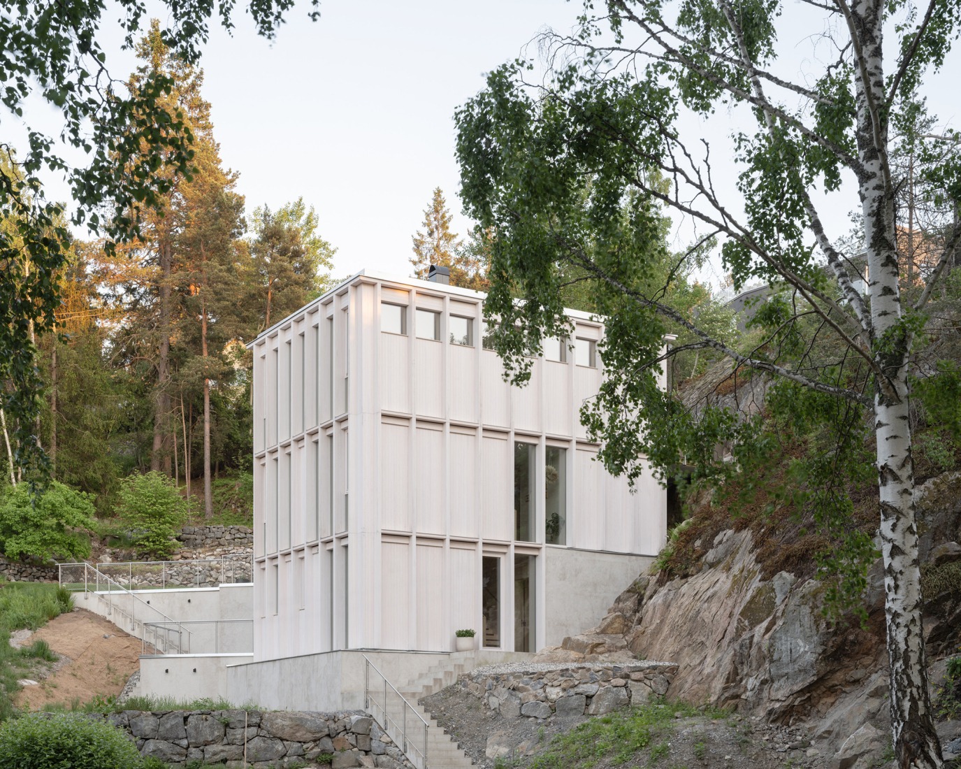 Ravine House by Kolman Boye architects. Photograph by Johan Dehlin.