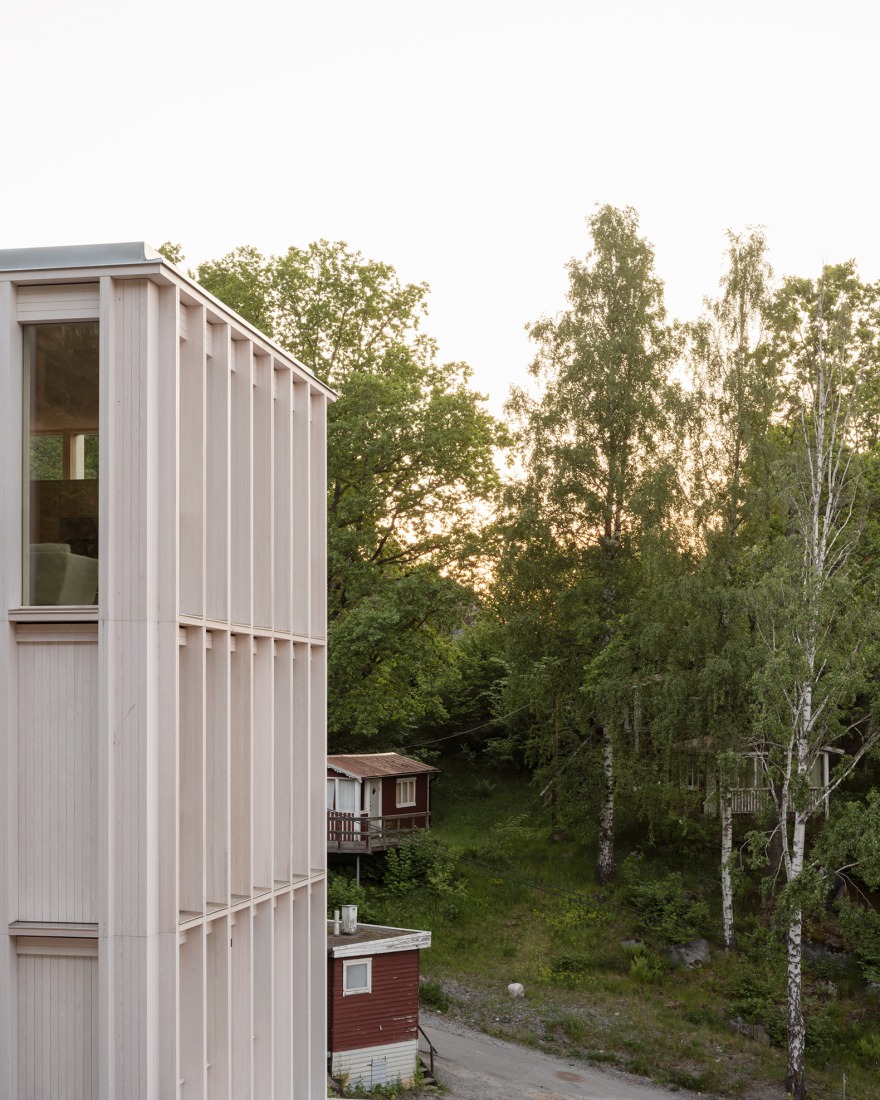 Ravine House by Kolman Boye architects. Photograph by Johan Dehlin.