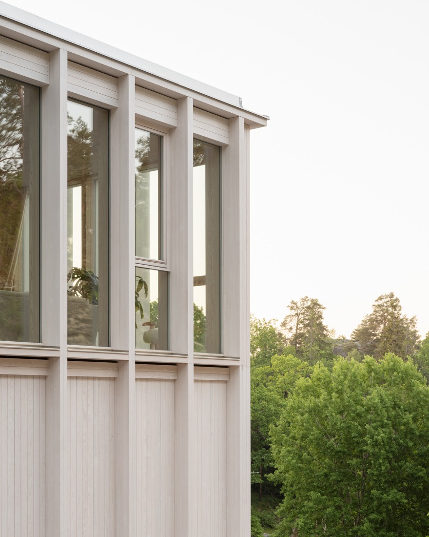 Ravine House by Kolman Boye architects. Photograph by Johan Dehlin.
