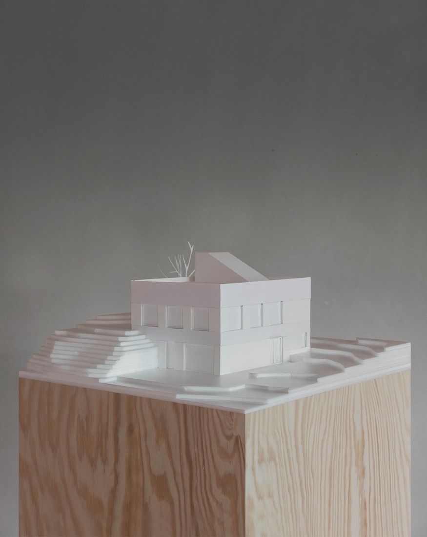 Maqueta. Casa en Nøtterøy por KOHT.