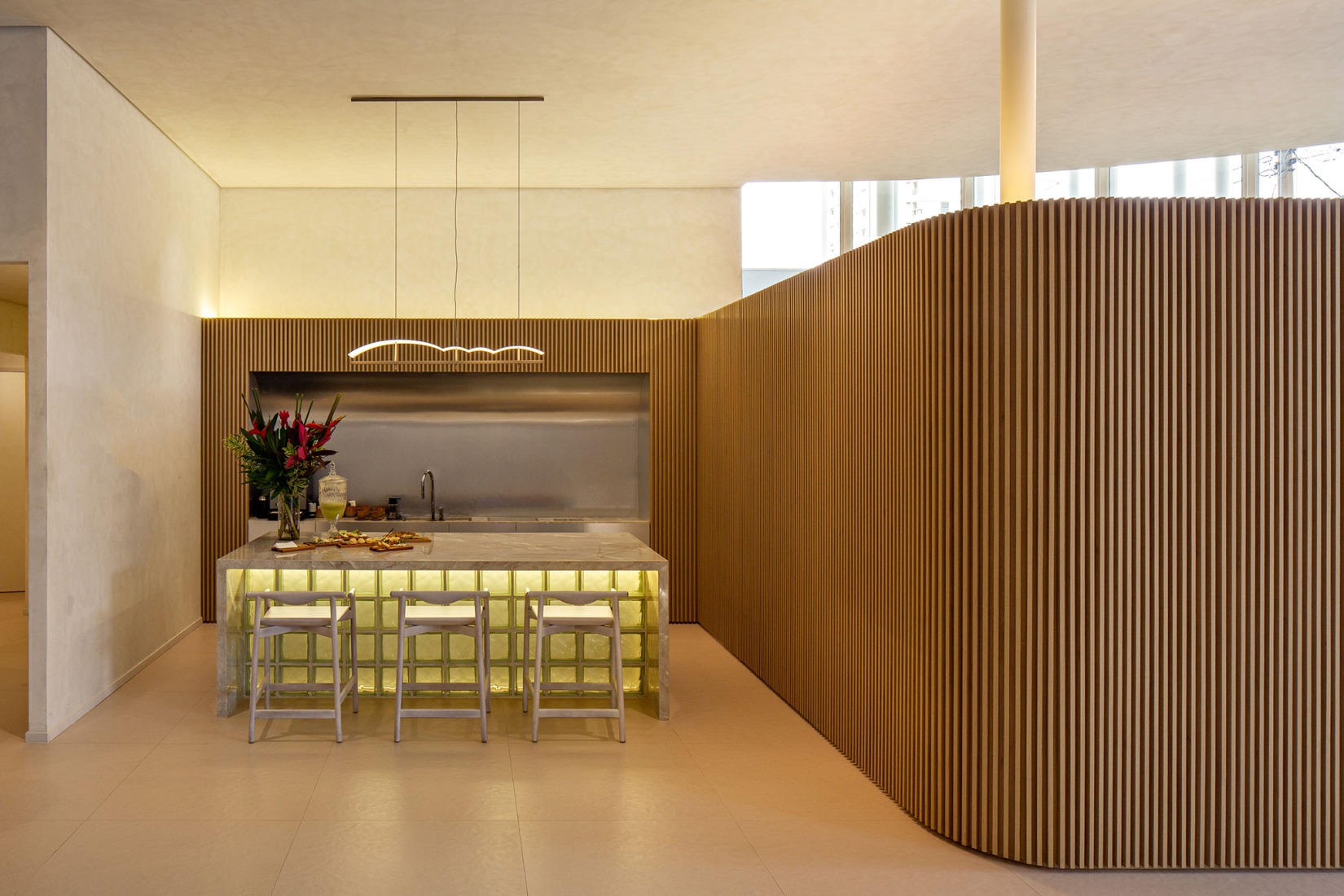 Pabellón Tess por Leonardo Zanatta.  Fotografía por André Scarpa.