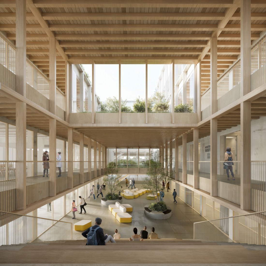 "Ágora Verde" por Magén Arquitectos. Visualización por Bigshots. "Ágora Verde" por Magén Arquitectos. Visualización por Bigshots.