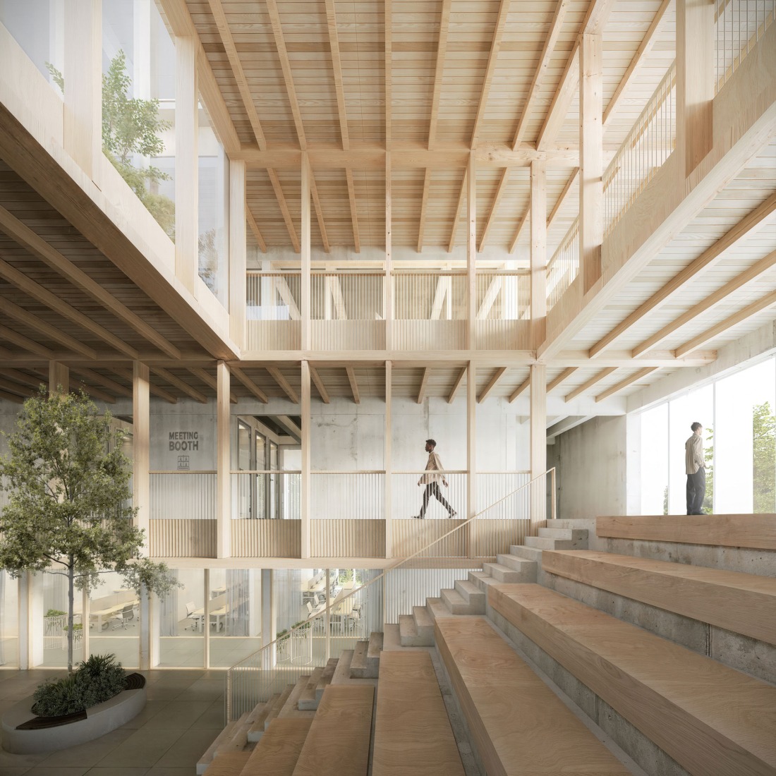 "Ágora Verde" por Magén Arquitectos. Visualización por Bigshots. "Ágora Verde" por Magén Arquitectos. Visualización por Bigshots.