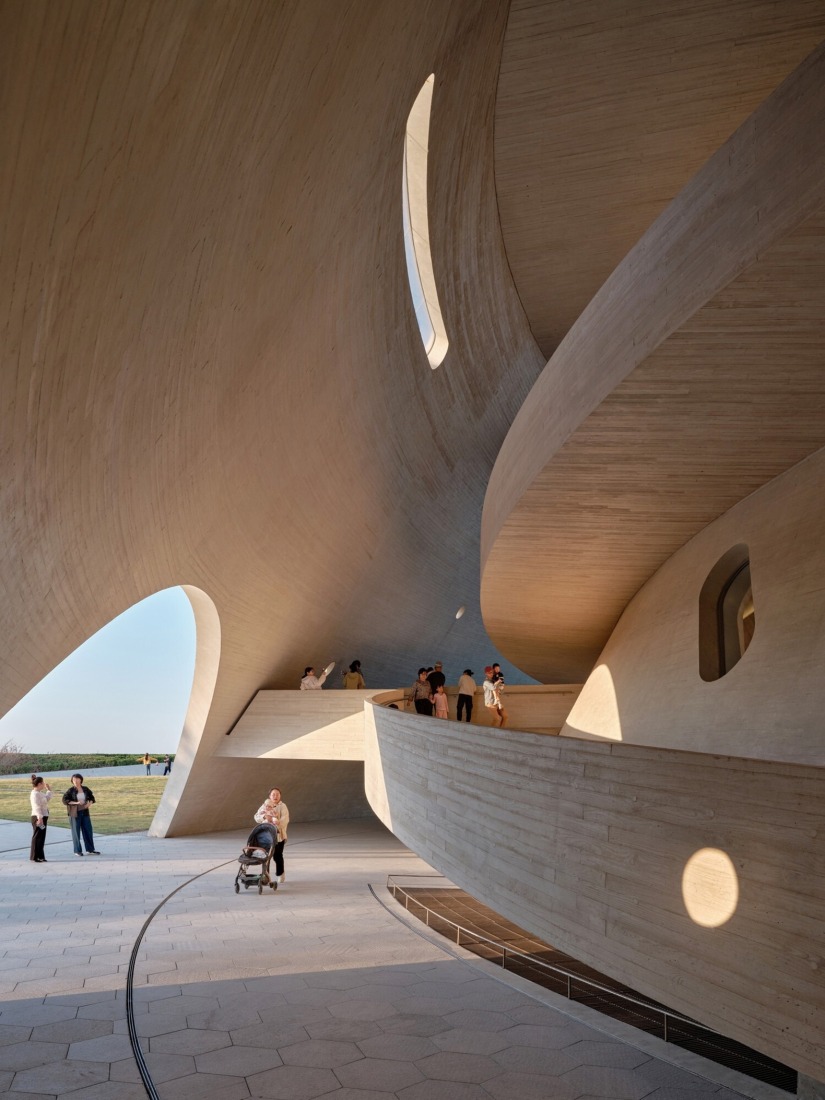 Sun Tower by OPEN Architecture. Photograph by Jonathan Leijonhufvud.