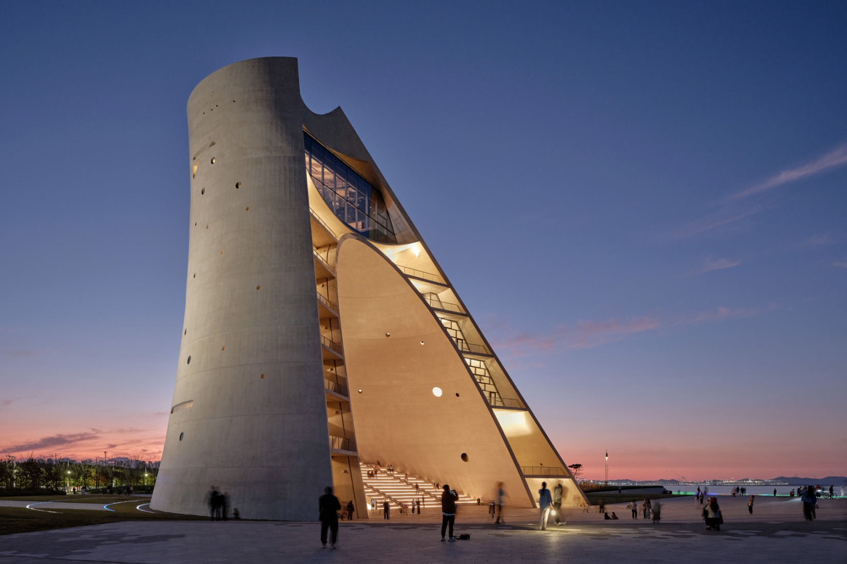 Sun Tower by OPEN Architecture. Photograph by Jonathan Leijonhufvud.