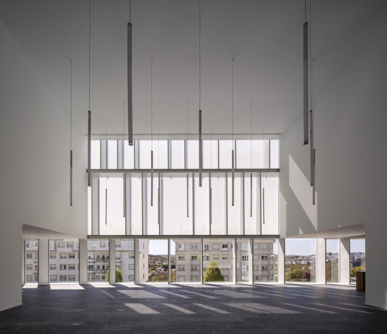 Lugo Auditorium by Paredes Pedrosa. Photograph by Fernando Alda.