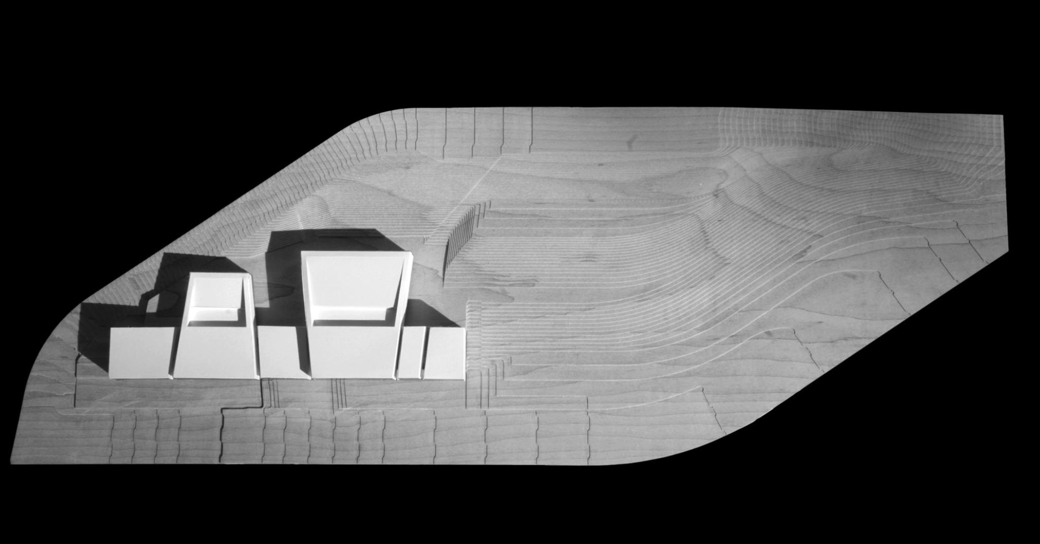 Model. Lugo Auditorium by Paredes Pedrosa.