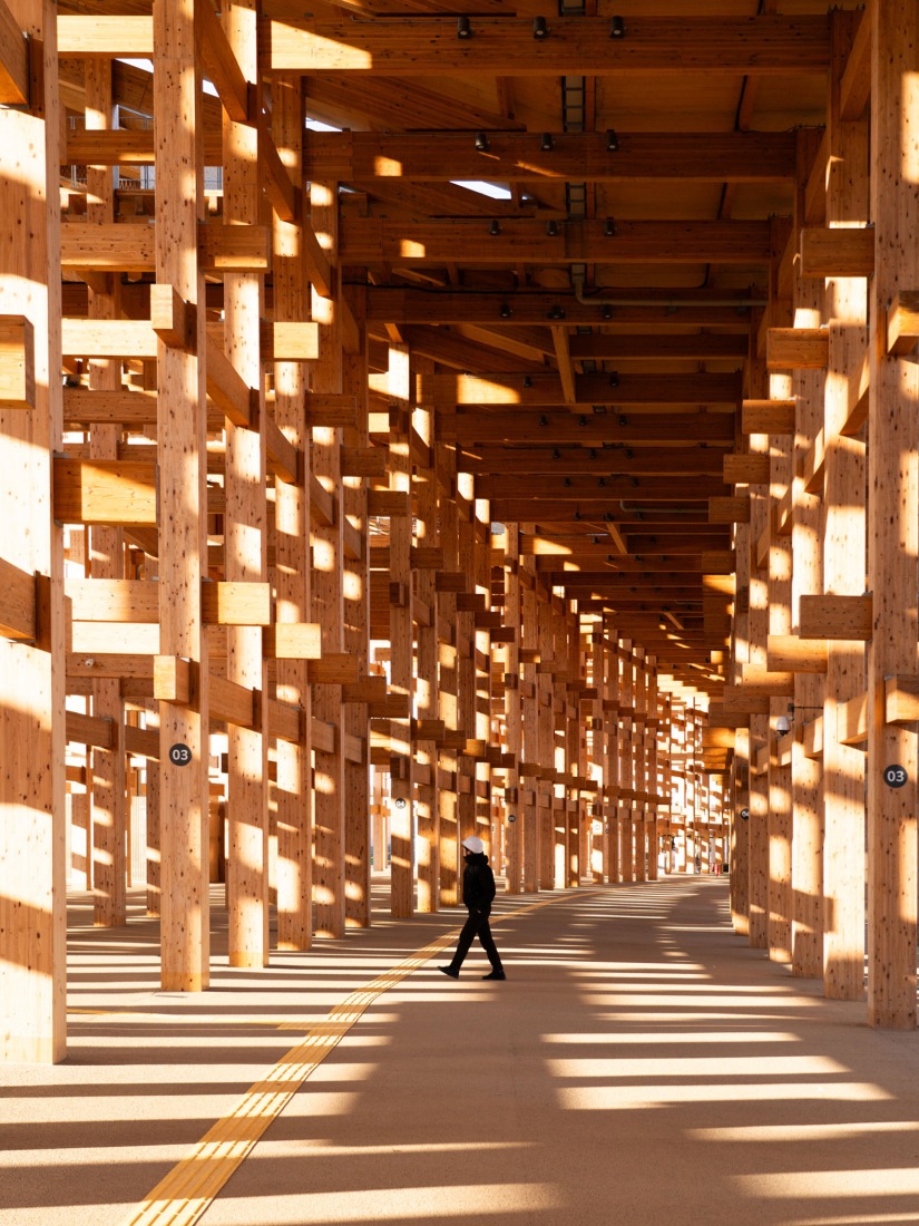 El Gran Anillo por Sou Fujimoto. Fotografía por William Mulvihill.