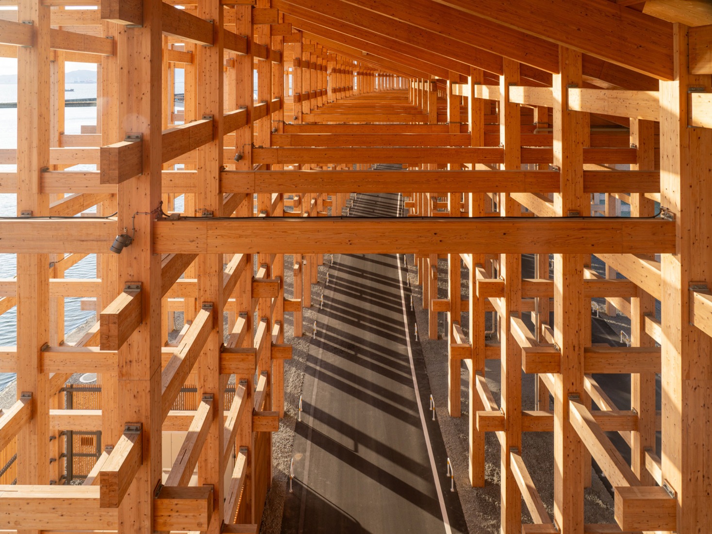 El Gran Anillo por Sou Fujimoto. Fotografía por William Mulvihill.