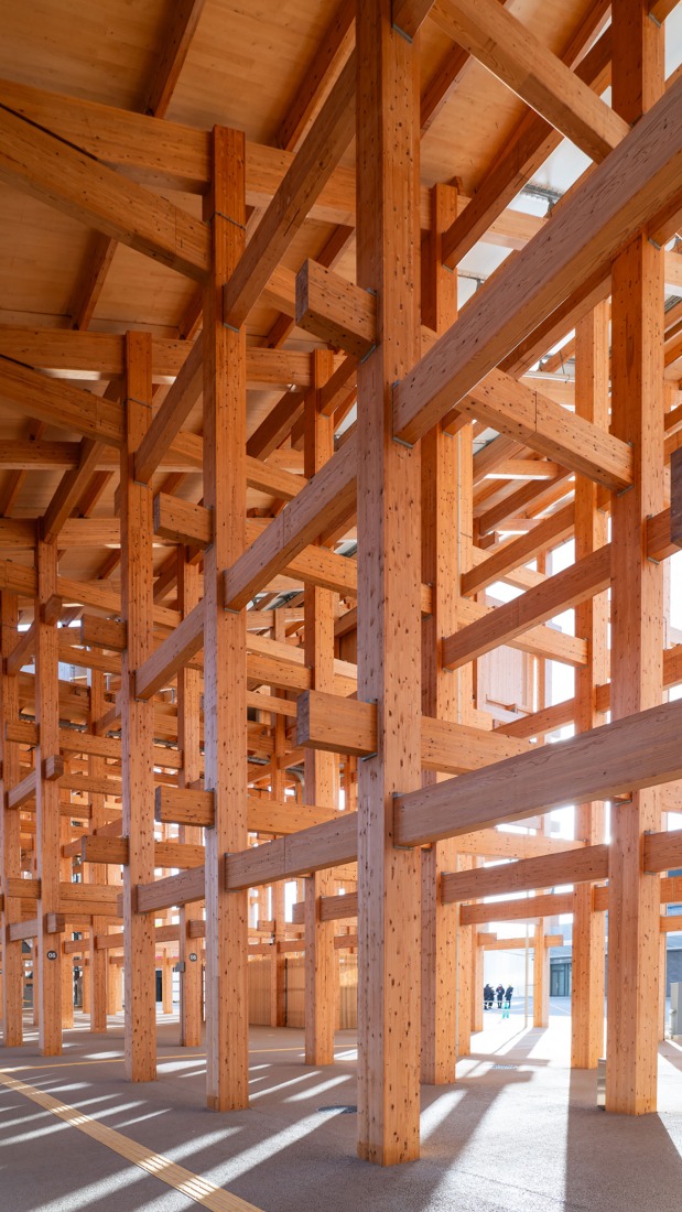 El Gran Anillo por Sou Fujimoto. Fotografía por William Mulvihill.
