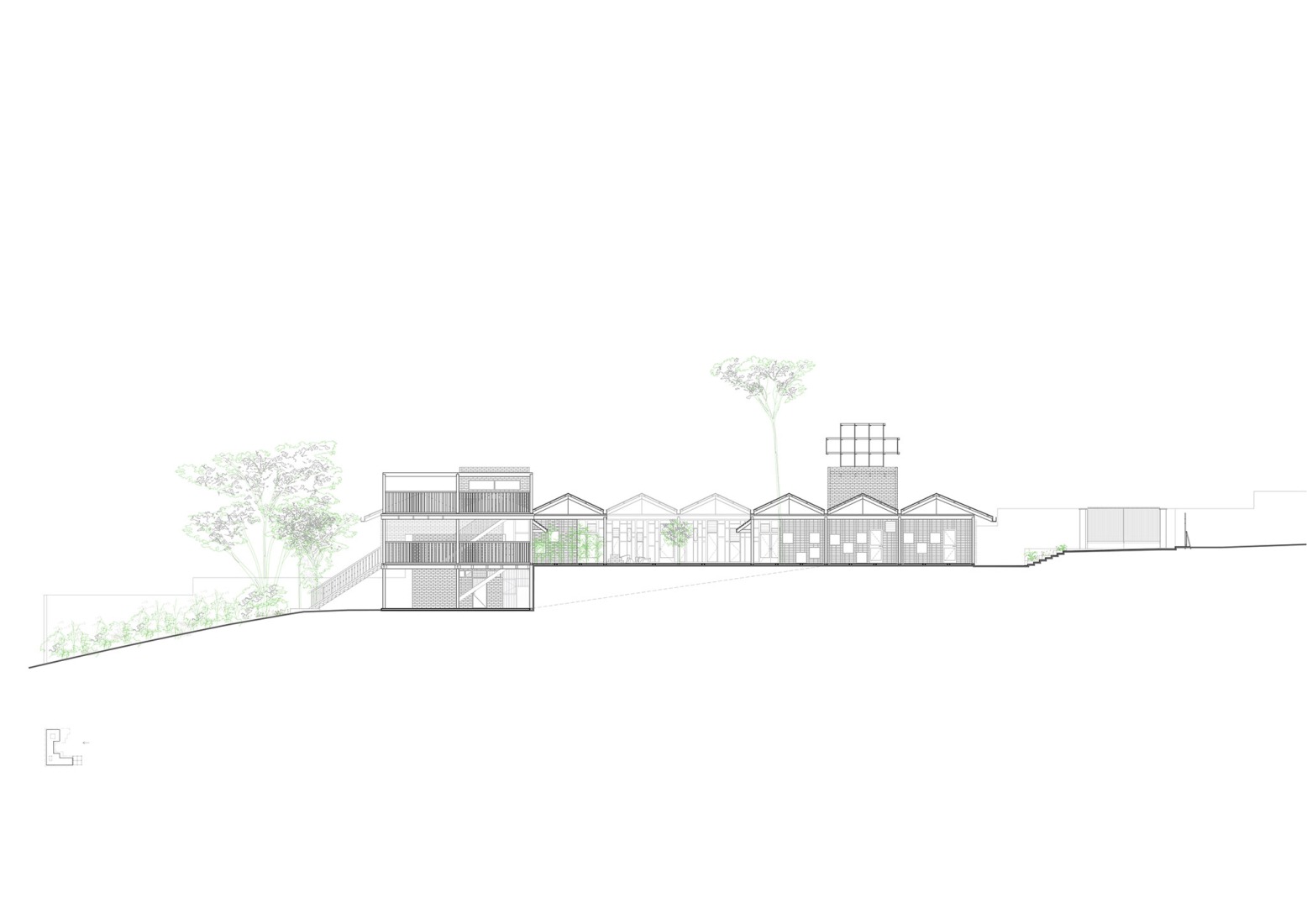 Alzado 3. «African Flow» por Urbanitree.
