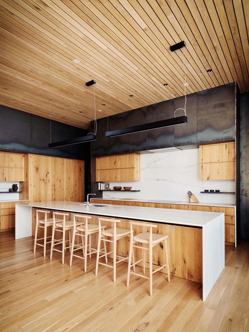 Casa Red Rock por Faulkner Architects. Fotografía por Joe Fletcher.