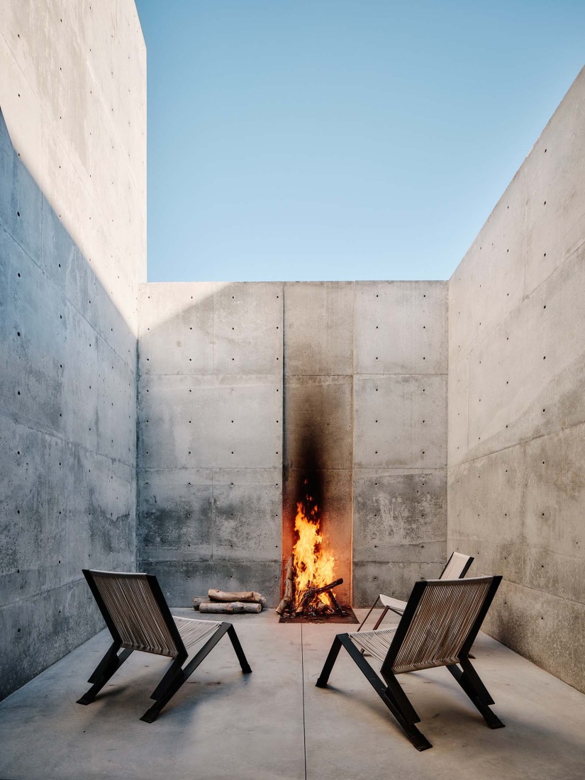 Casa Red Rock por Faulkner Architects. Fotografía por Joe Fletcher.
