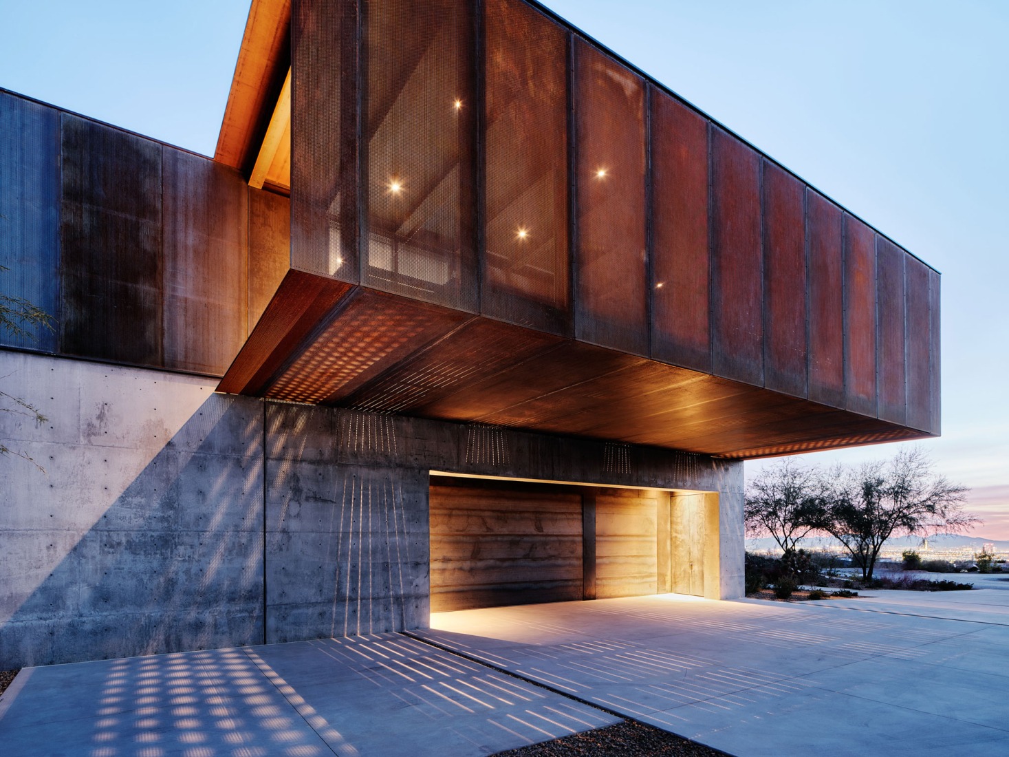 Casa Red Rock por Faulkner Architects. Fotografía por Joe Fletcher.