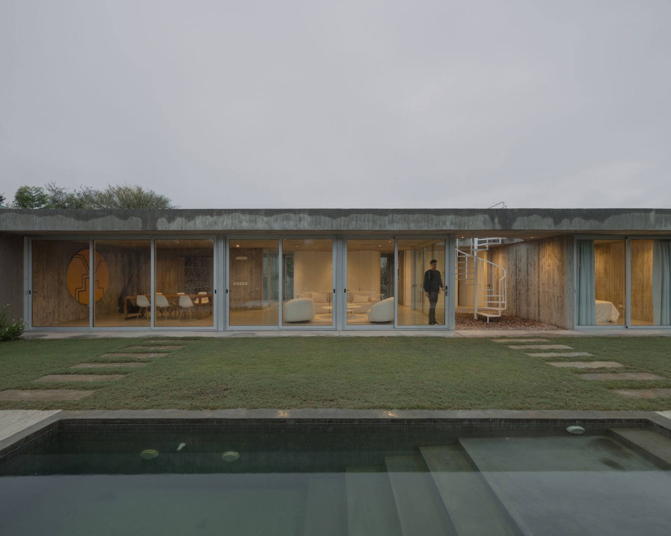 Casa Clausura by Agustín Lozada. Photograph by Federico Cairoli.