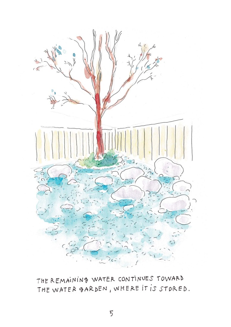 Croquis. One Water por Kuma&Elsa. 