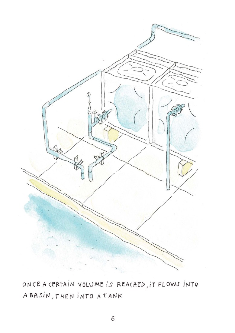 Croquis. One Water por Kuma&Elsa. 