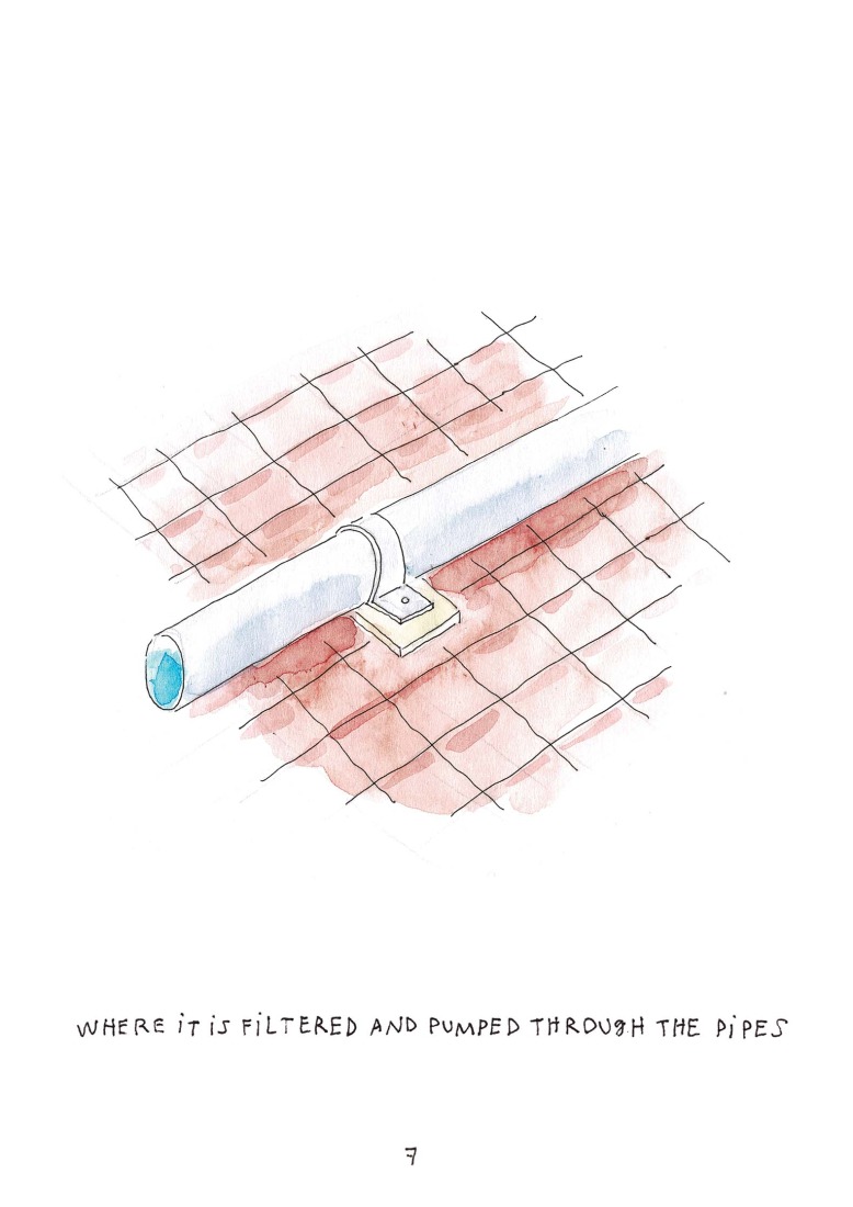 Croquis. One Water por Kuma&Elsa. 