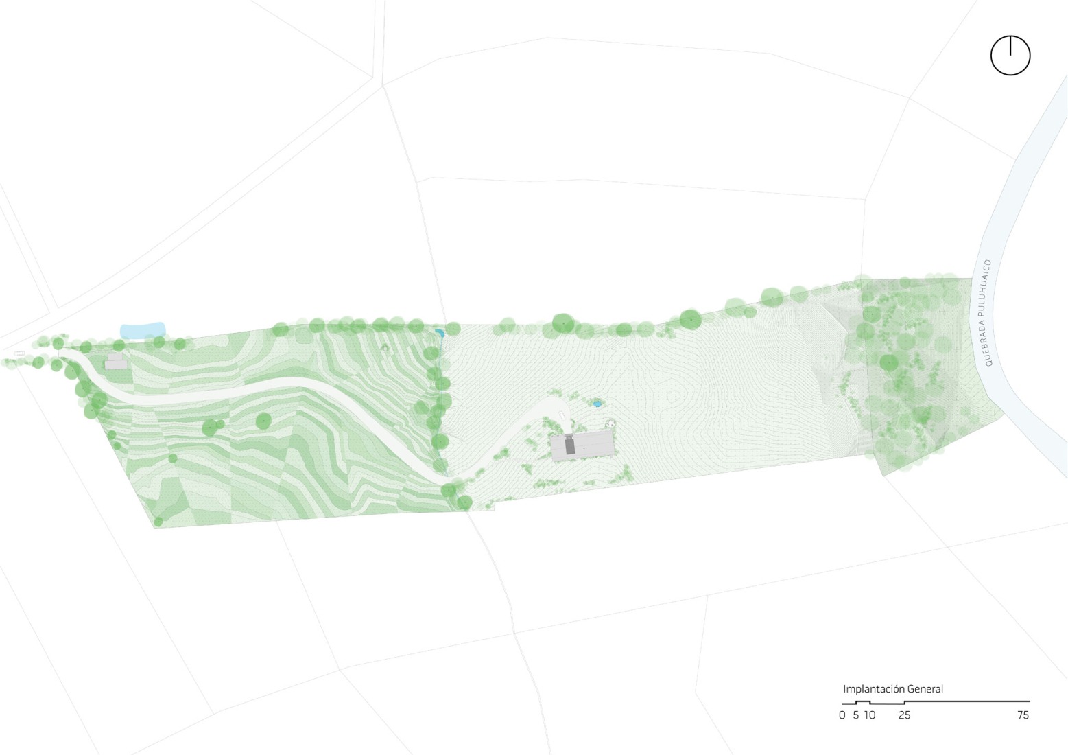 Plano de situación. La Miradora por Taller General.