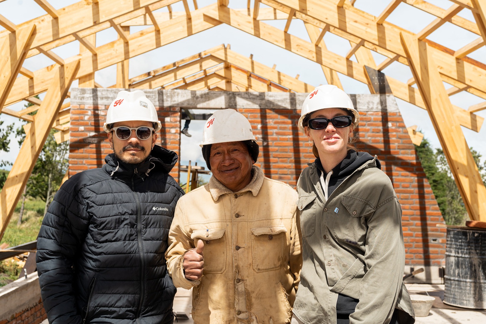 Arquitectos y constructor. La Miradora por Taller General.