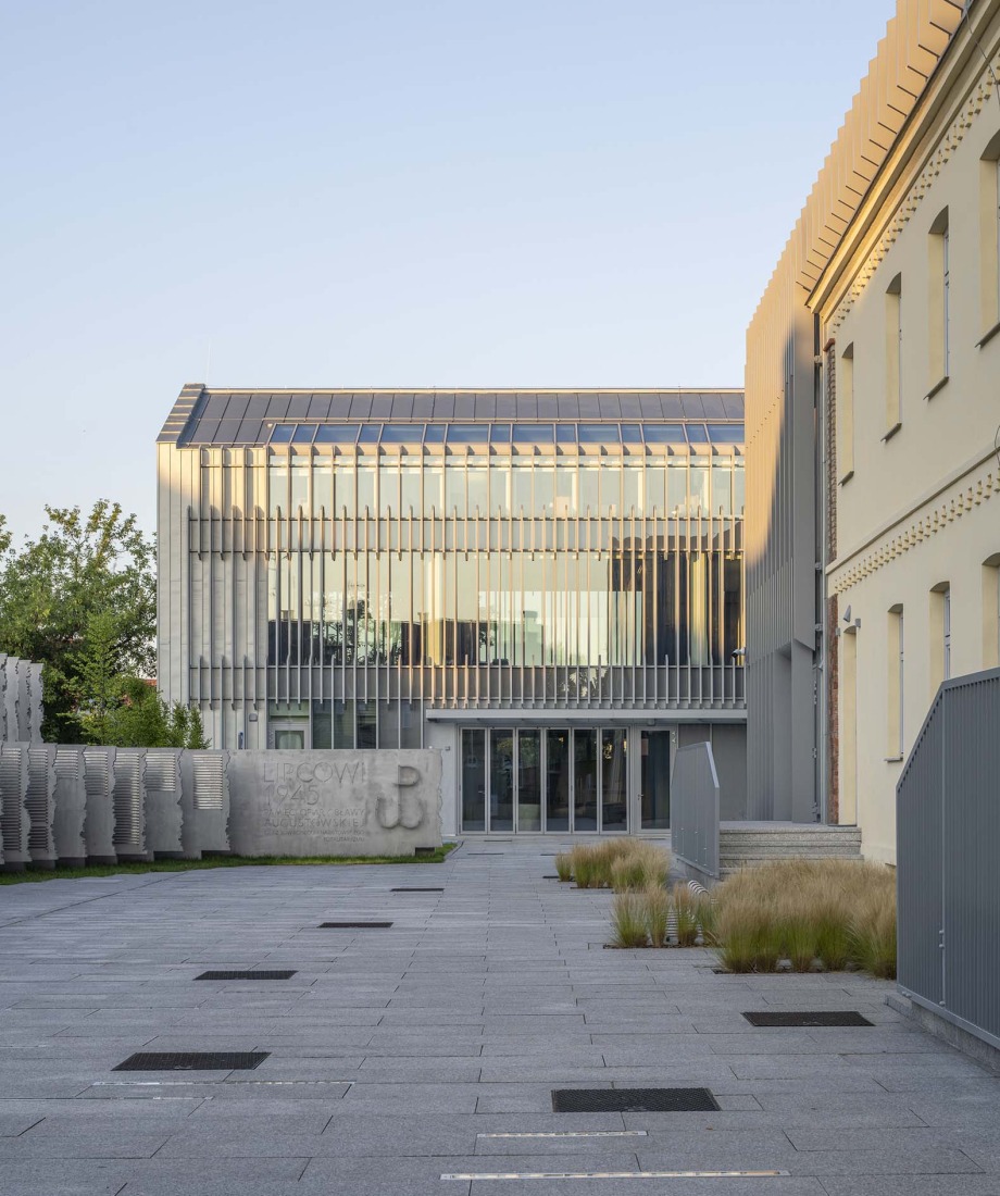 House of Remembrance of the Augustow Roundup by Tremend Studio. Photograph by Bartosz Makowski.