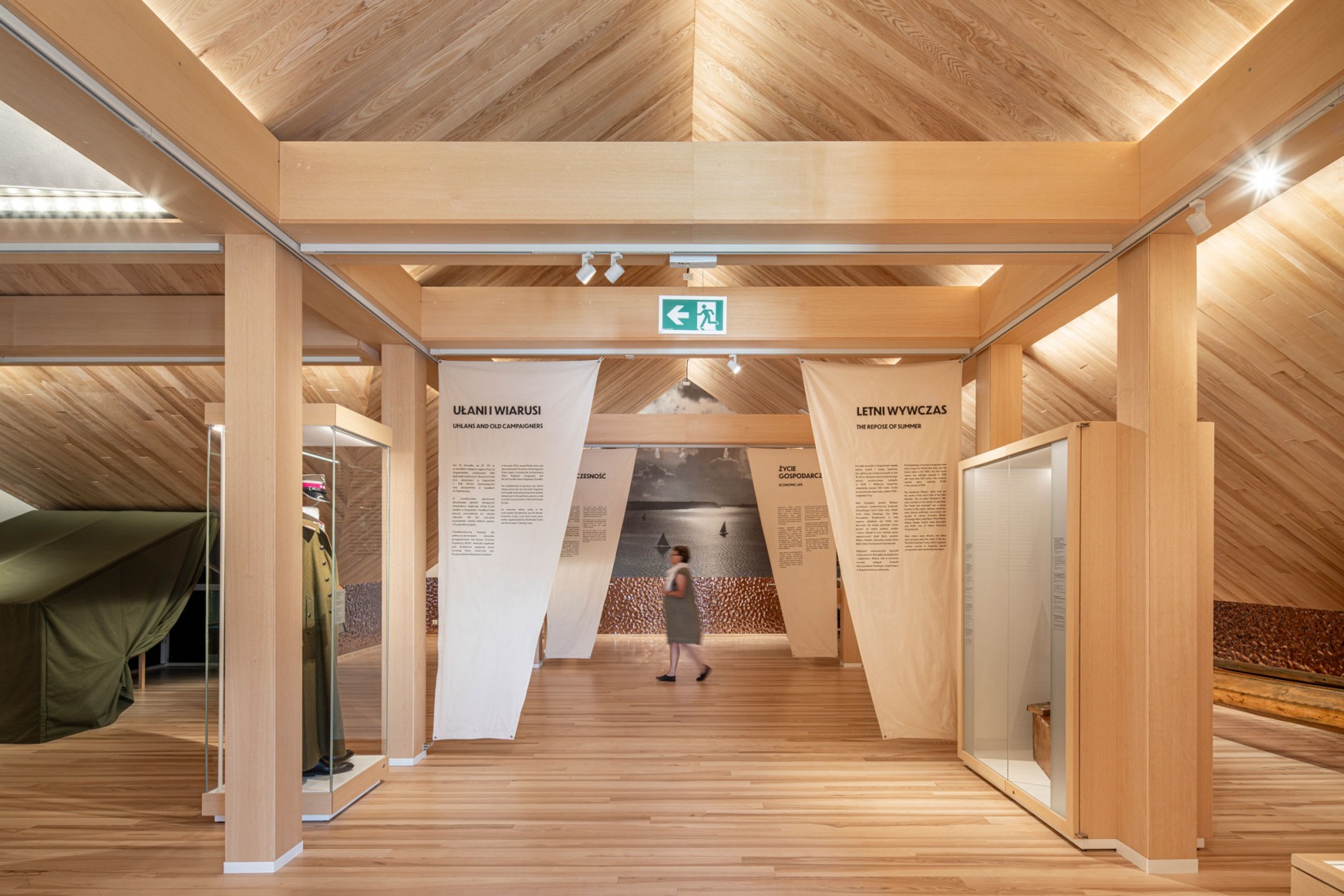 House of Remembrance of the Augustow Roundup by Tremend Studio. Photograph by Bartosz Makowski.