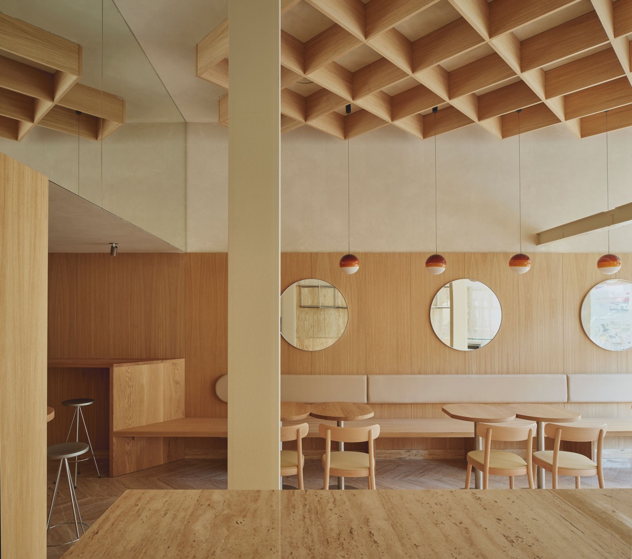Regma Ice Cream Parlour by Zooco Estudio. Photograph by David Zarzoso.Regma Ice Cream Parlour by Zooco Estudio. Photograph by David Zarzoso.