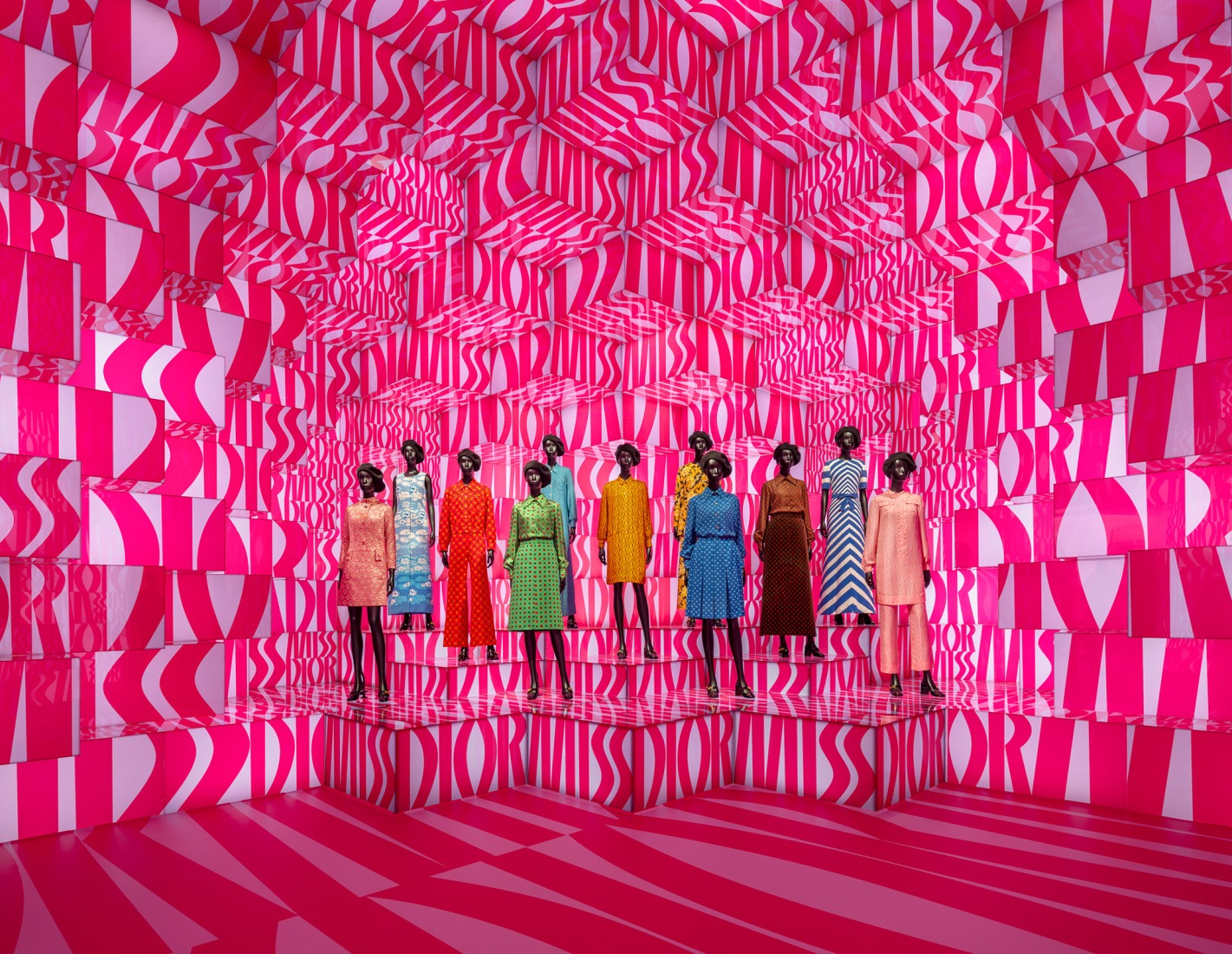 “Miss Dior: Stories of a Miss” by OMA/ Shohei Shigematsu. Photograph by Boris Shiu. Courtesy by OMA, Dior.