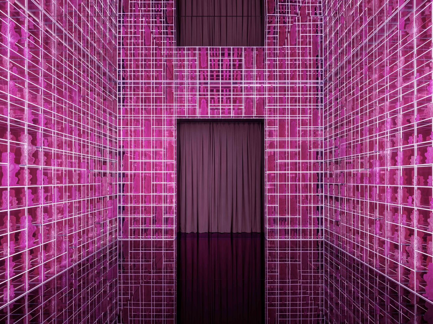 “Miss Dior: Stories of a Miss” by OMA/ Shohei Shigematsu. Photograph by Boris Shiu. Courtesy by OMA, Dior.