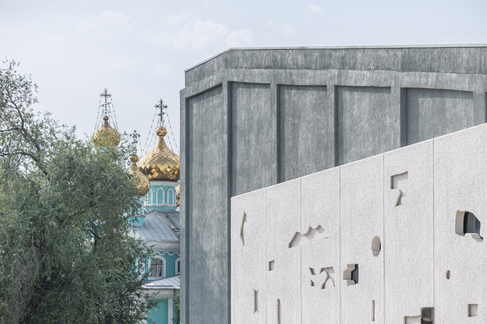 Tselinny Center of Contemporary Culture by Asif Khan. Photograph by Laurian Ghinitoiu.