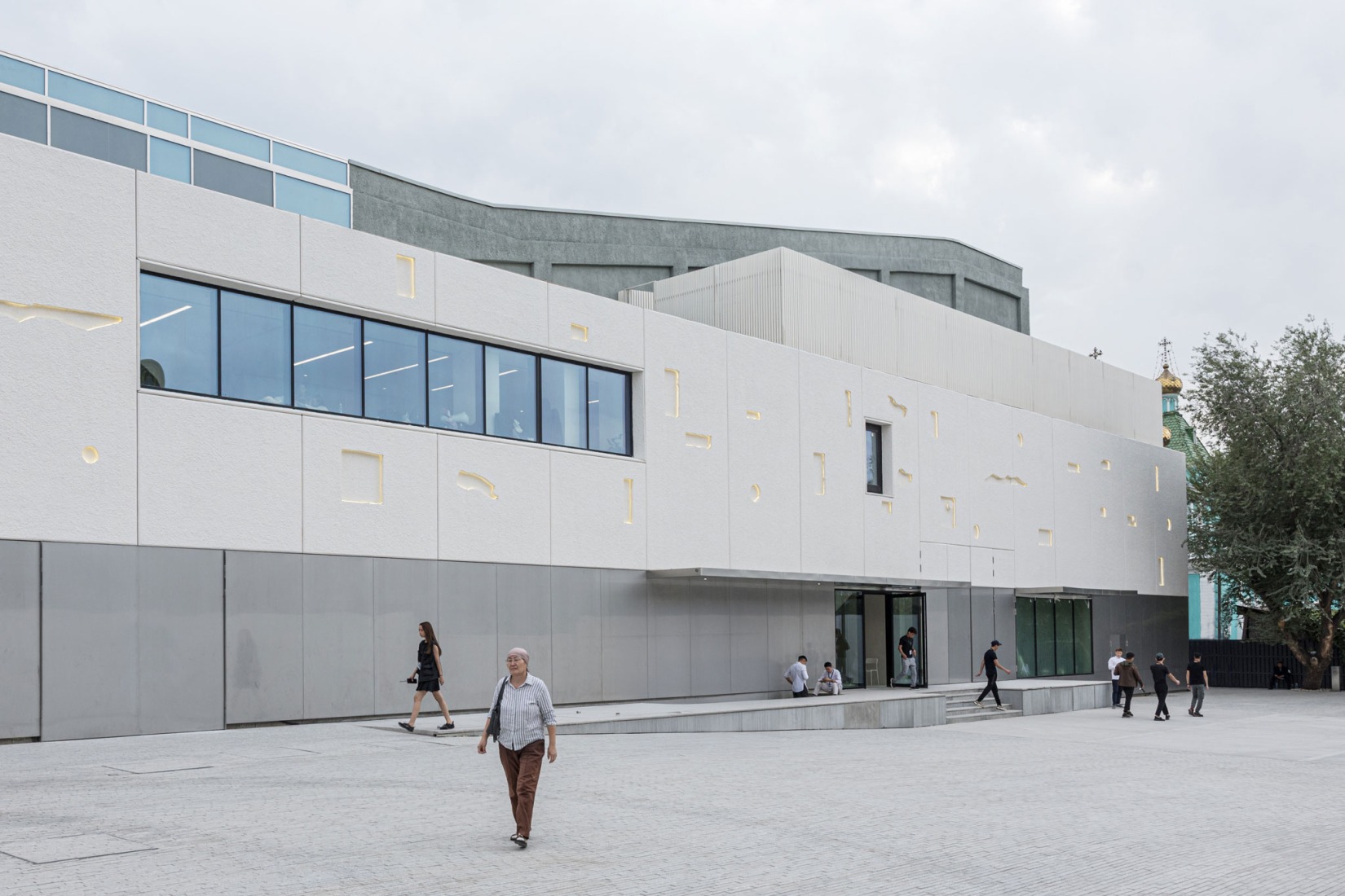 Tselinny Center of Contemporary Culture by Asif Khan. Photograph by Laurian Ghinitoiu.