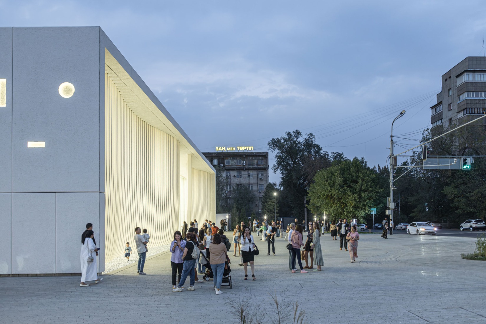 Tselinny Center of Contemporary Culture by Asif Khan. Photograph by Laurian Ghinitoiu.