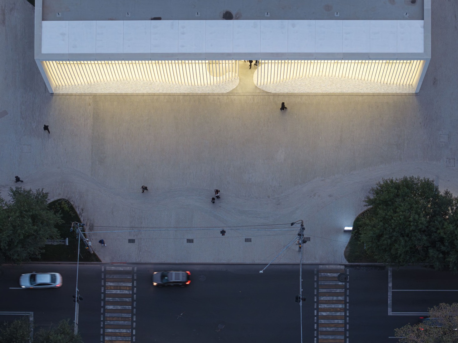 Tselinny Center of Contemporary Culture by Asif Khan. Photograph by Laurian Ghinitoiu.