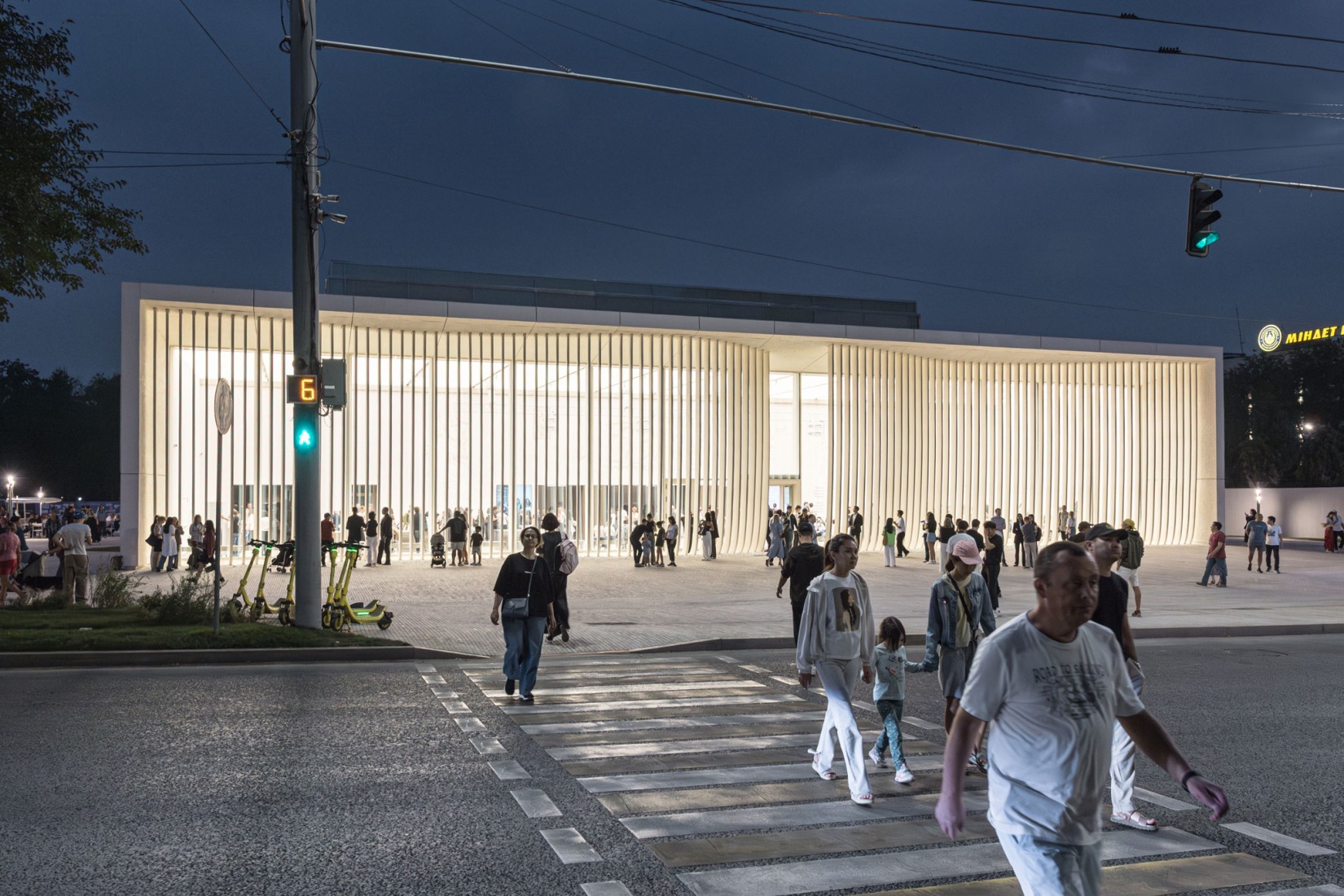 Tselinny Center of Contemporary Culture by Asif Khan. Photograph by Laurian Ghinitoiu.