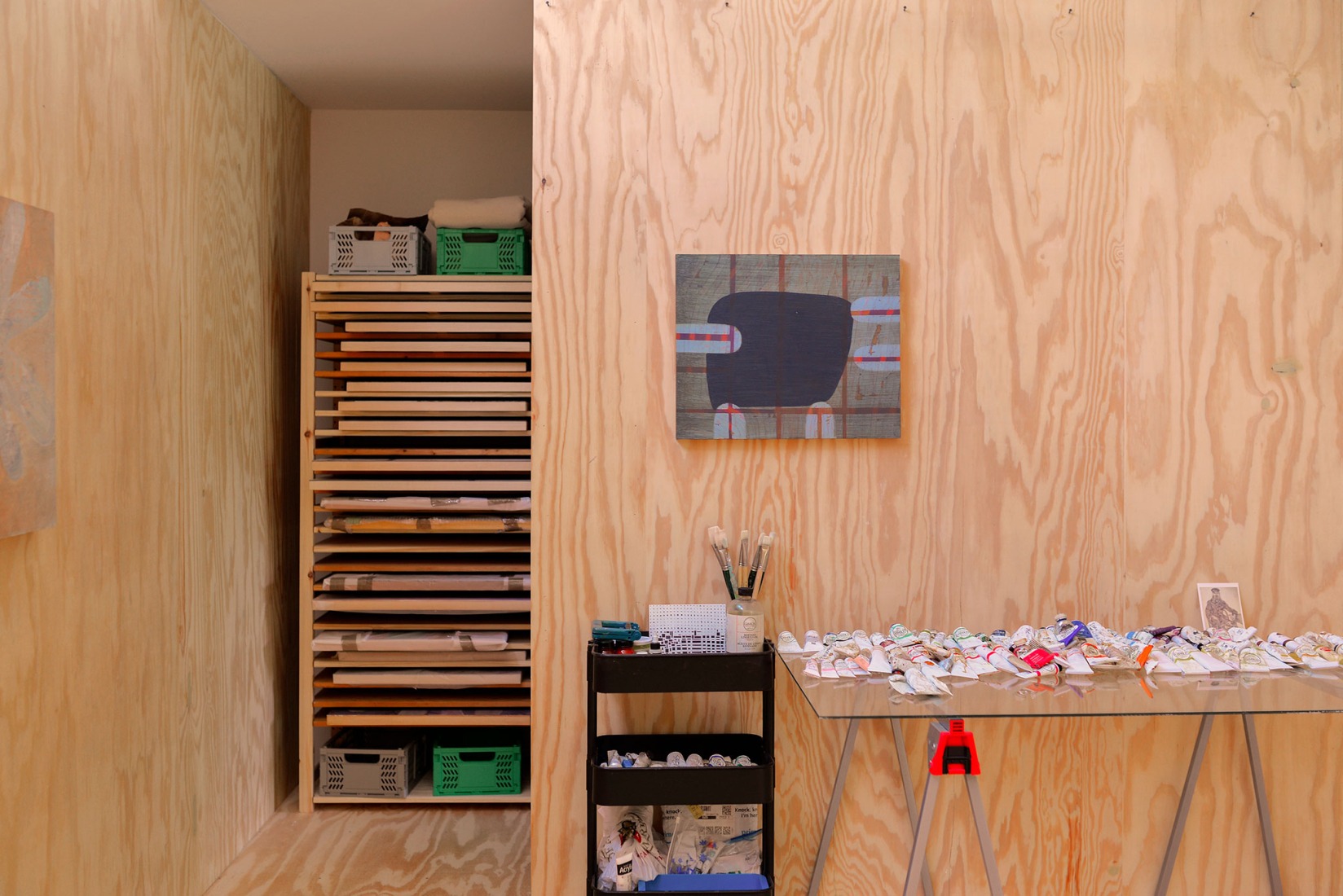 Anchorage Road Artist Studio by Ballman Khapalova. Photography by Ballman Khapalova.