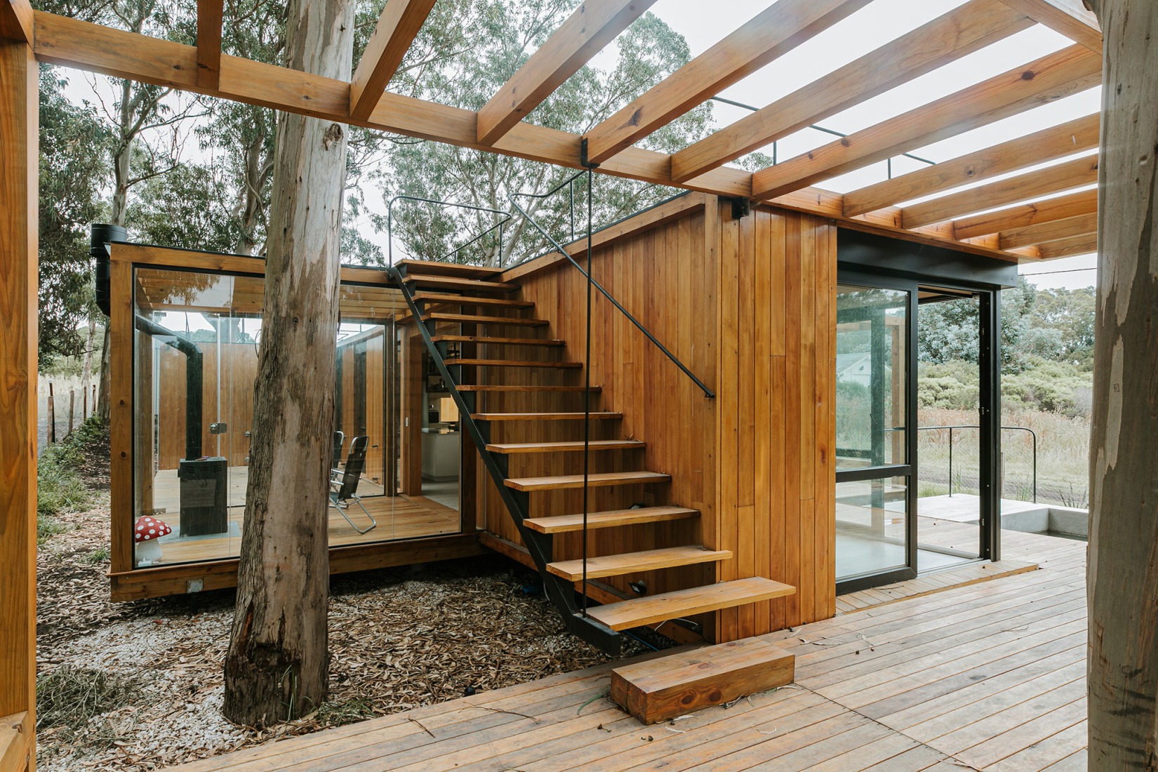 Casa de veraneo en Chapadmalal por Estudio Borrachia. Fotografía por Adrián Rios.