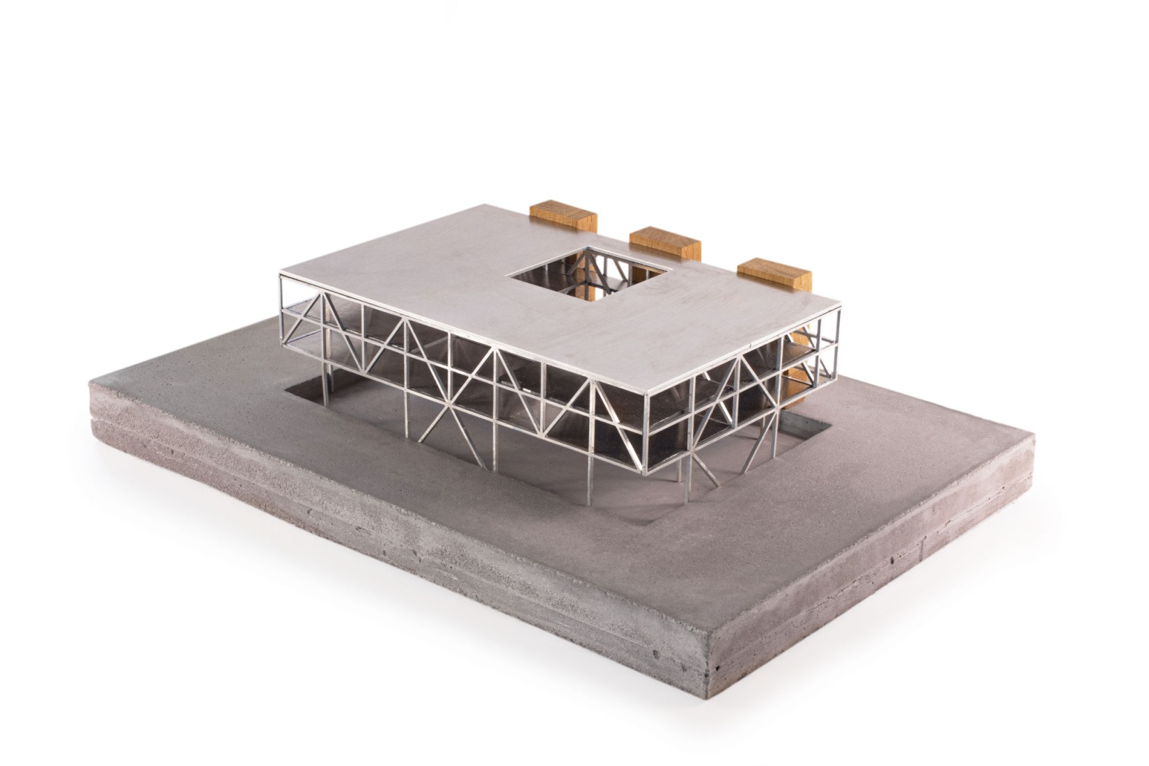 Maqueta. Cubo por Civic Architects y VDNDP.ubo por Civic Architects y VDNDP.