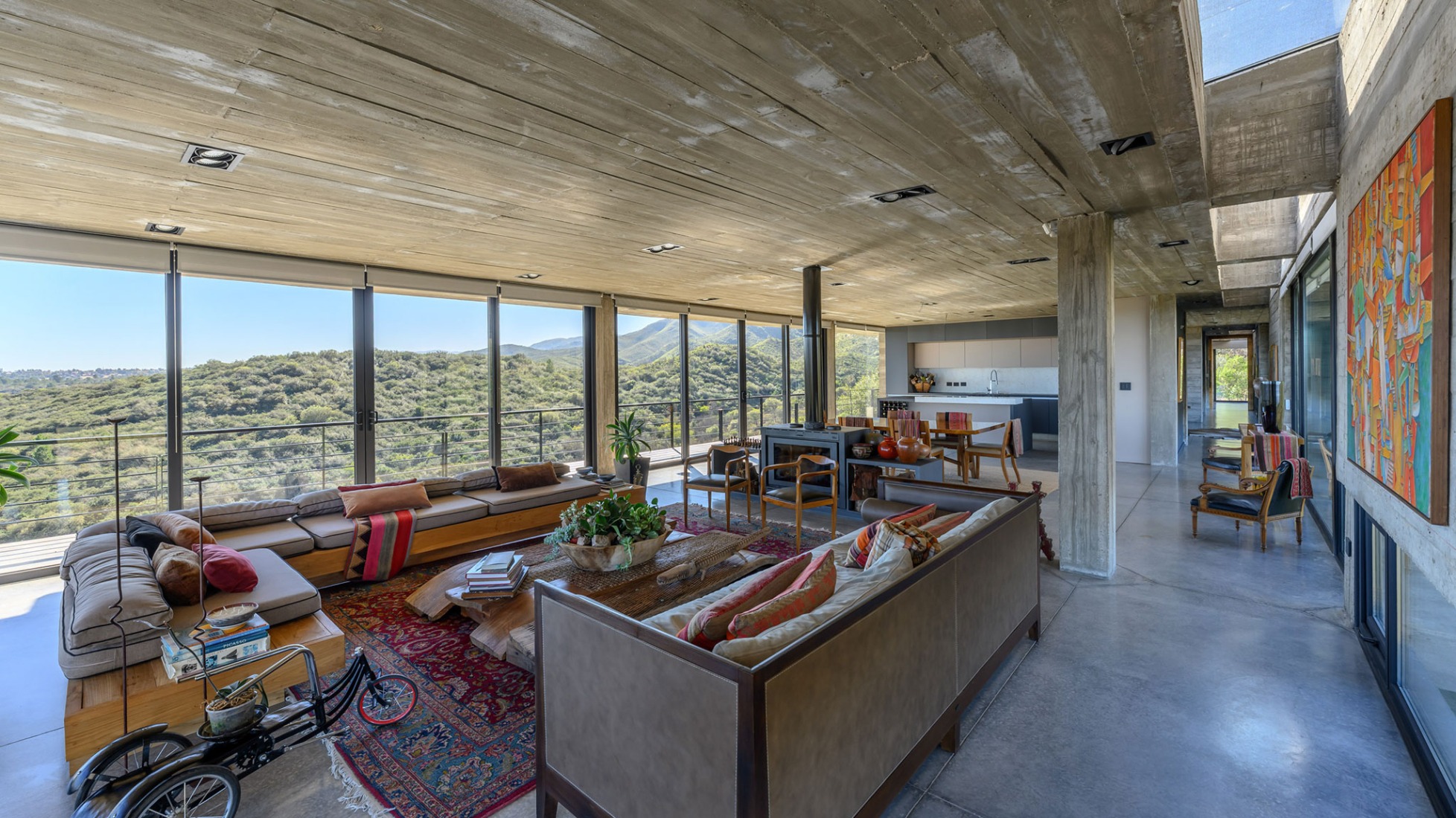 Casa en el Dragón por Cristián Nanzer. Fotografía por Gonzalo Viramonte.