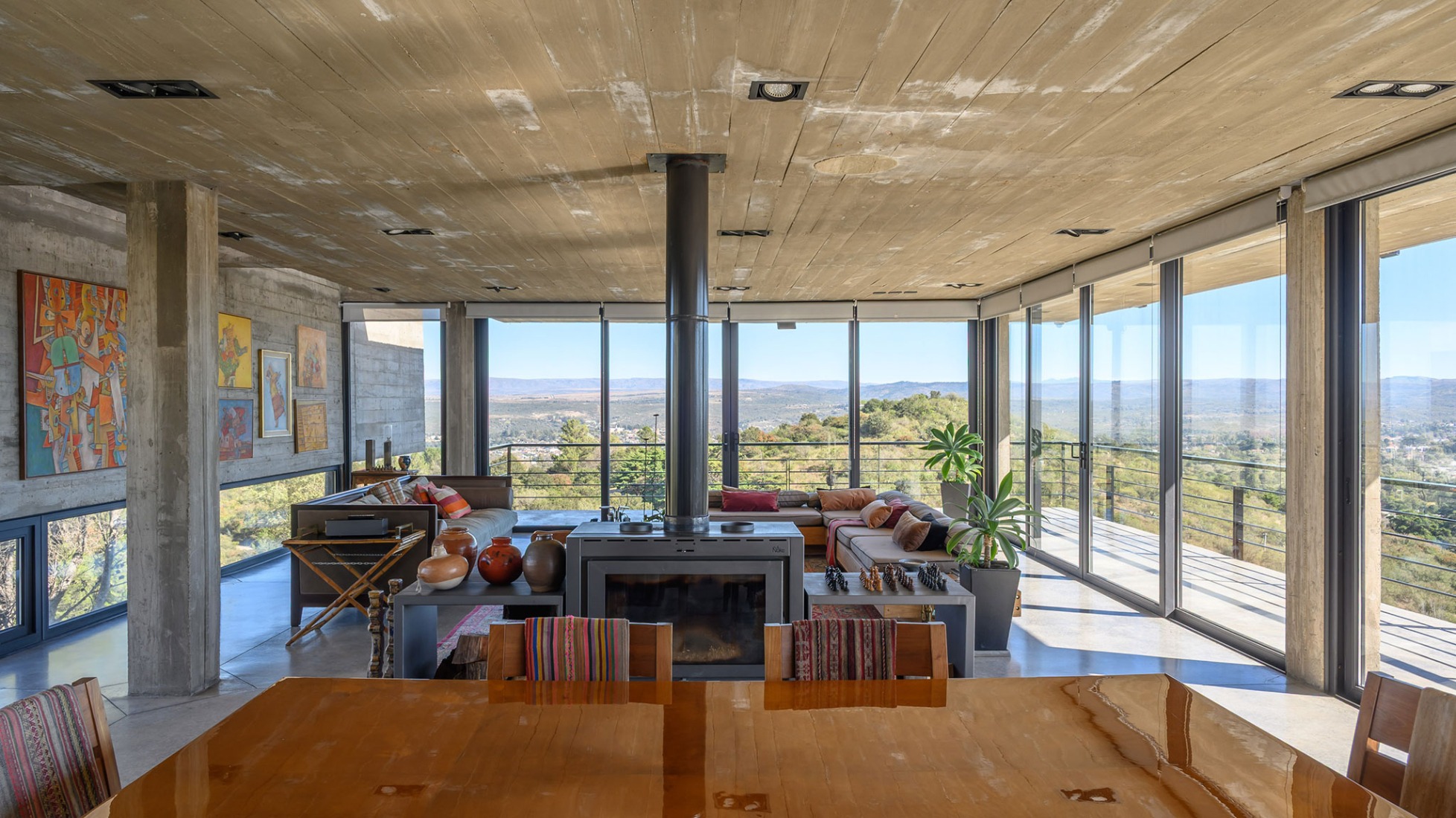 Casa en el Dragón por Cristián Nanzer. Fotografía por Gonzalo Viramonte.