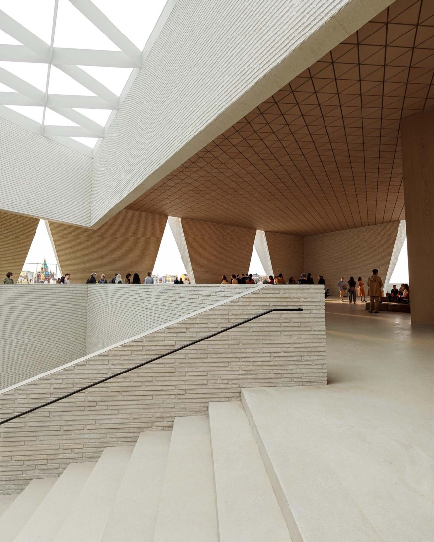 Nuevo Museo de Arquitectura y Diseño de Helsinki. Proyecto ganador: Kumma, por JKMM Architects. Visualización por MIR y JKMM Architects.