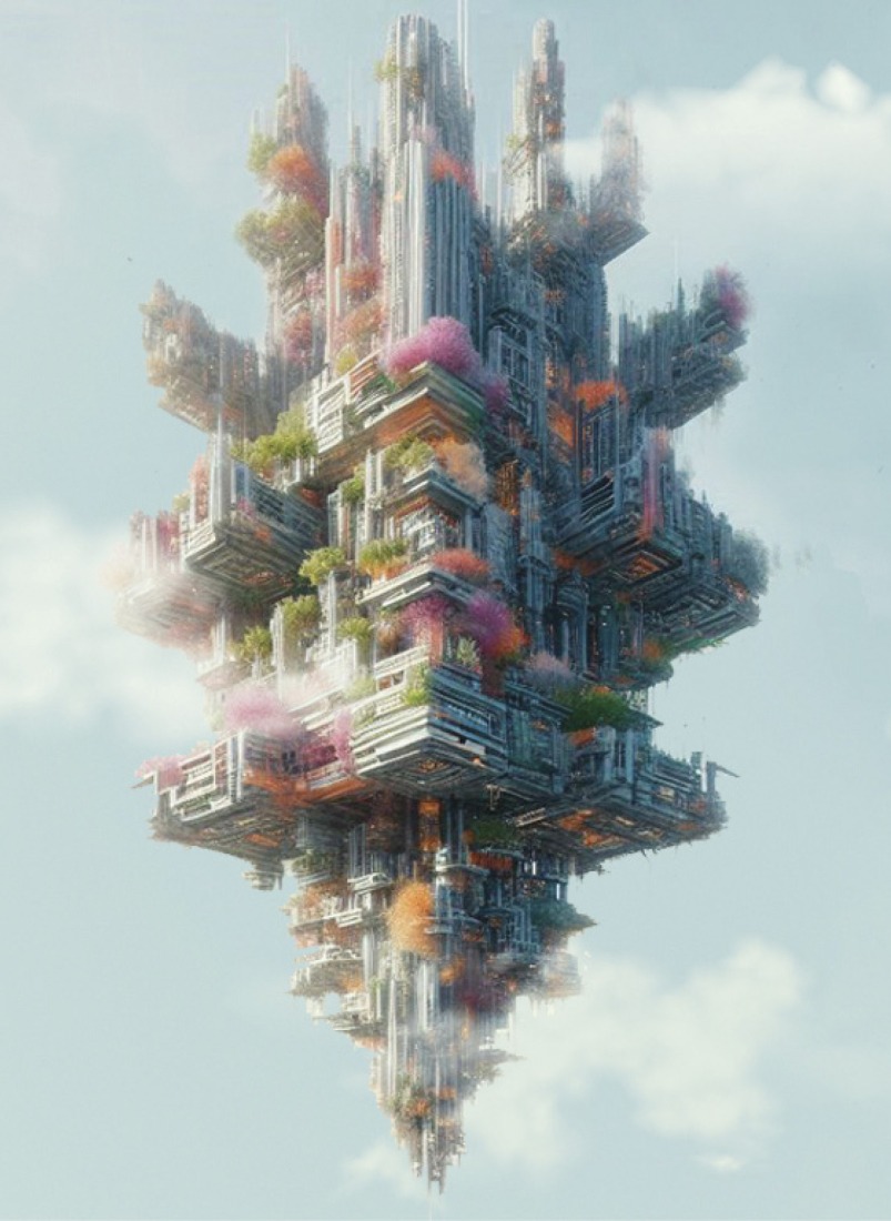 Castillos en el aire, o cómo construir la utopía hoy, imagen cortesía de Mugak/2025.